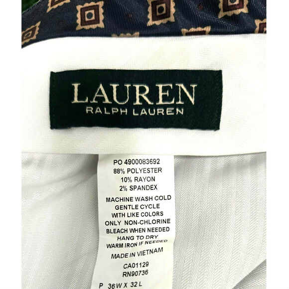 Lauren Ralph Lauren Light Brown Men's Dress Pants. Size 36x32. - Picture 2 of 8